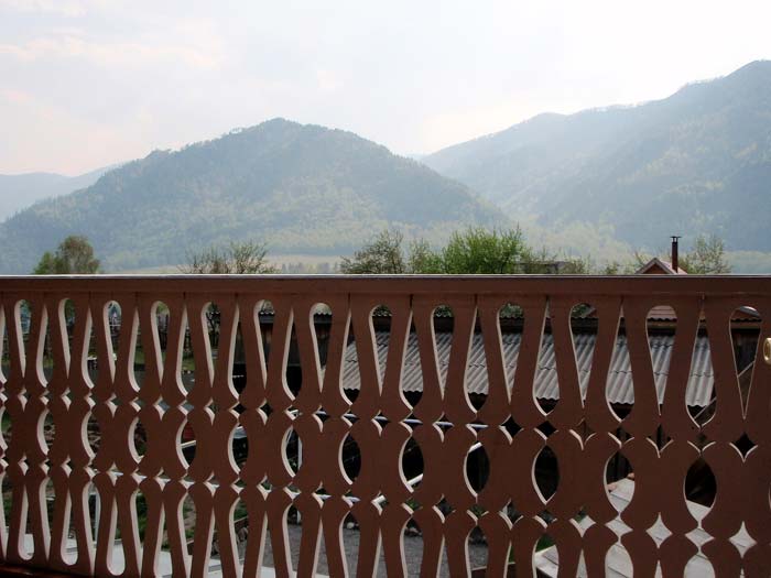 Вид с балкона мансарды